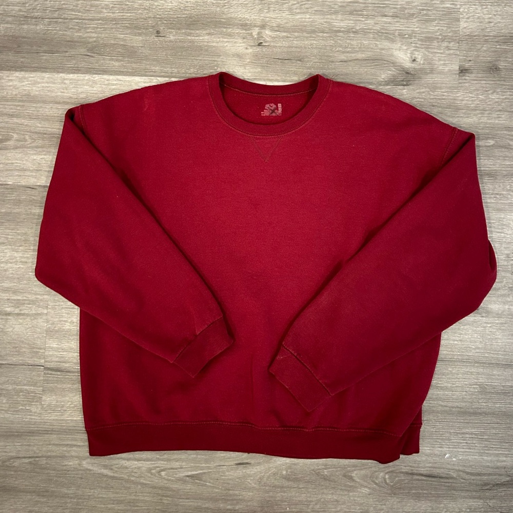 Classic Red Men's Crewneck